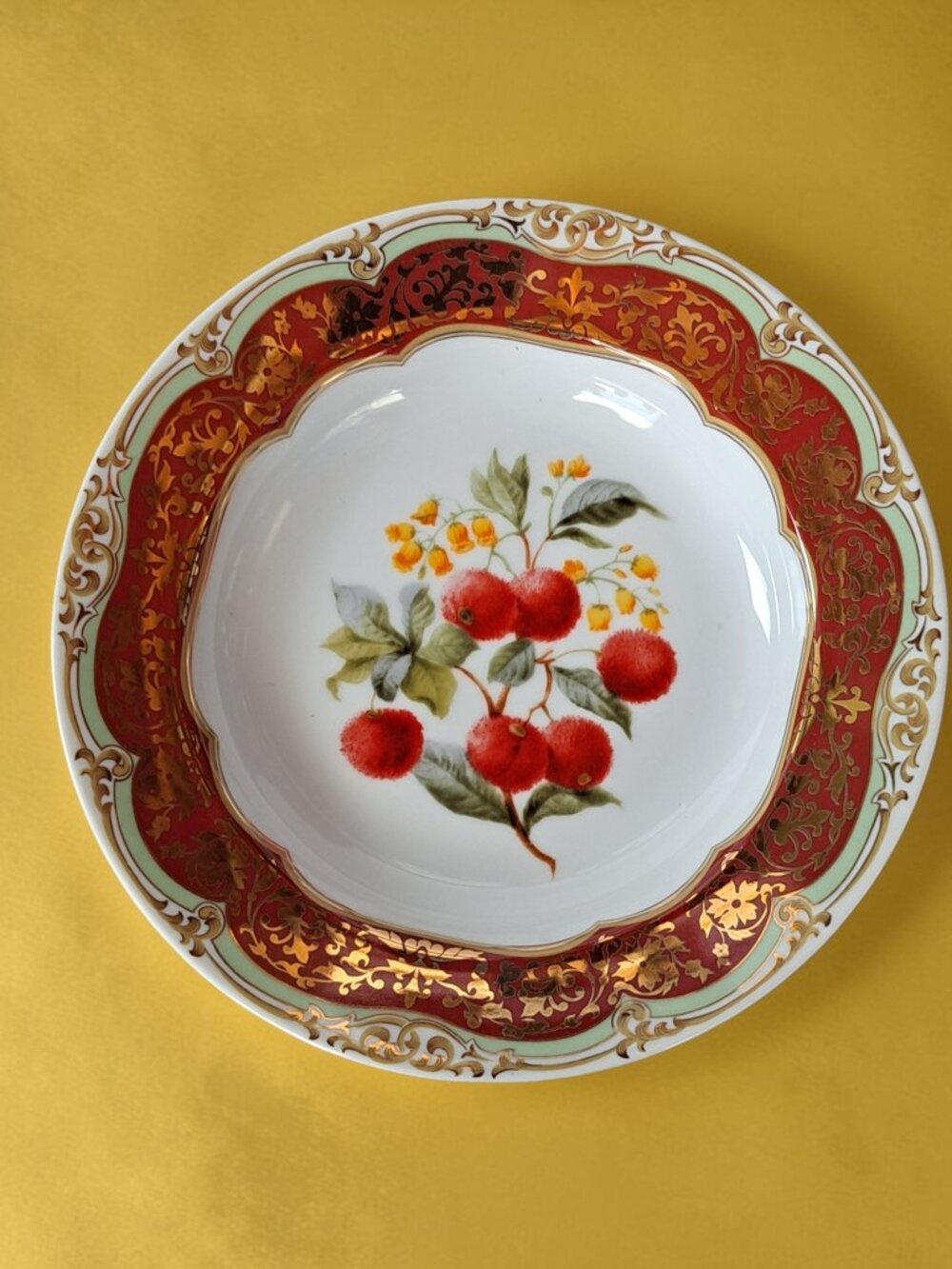 Set Of 4 - ANDREA By Sadek Winterthur Soup Bowls 8.5" - Picture 2 of 11